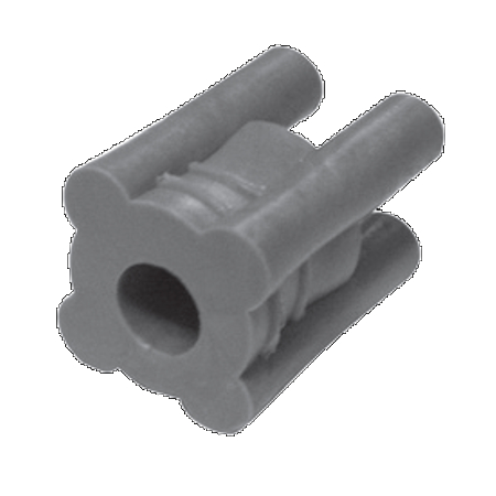 Steel cap ANK10-14 with pointed legs  (500 pcs. package) 